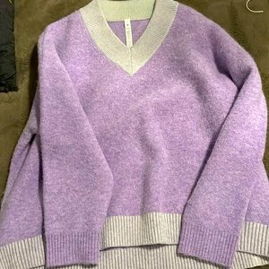 Lulu lemon alpaca wool sweater